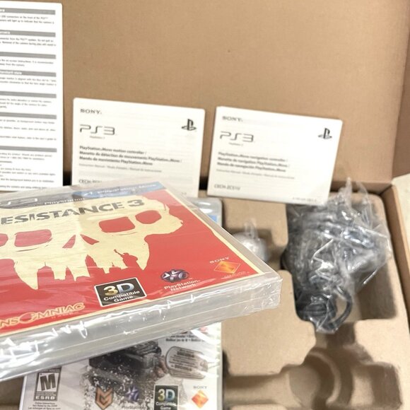 PS3 Resistance 3 Killzone 3 Mayhem Edition Gun Move Controllers Playstation 3 - Picture 10 of 16